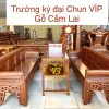 Trường Kỷ Đại Gỗ Cẩm Lai Vân Chun Siêu Siêu VIP TK216 1